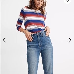 Madewell momjean, NWT